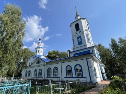 В канун дня памяти прп. Леонида Устьнедумского в храме на месте его молитвенного подвига состоялось всенощное бдение