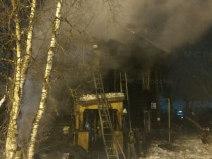 Появились подробности пожара в двухэтажном доме в Красном Химике