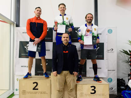 Кировский ветеран взял «золото» Russian Masters Open’23 по сквошу