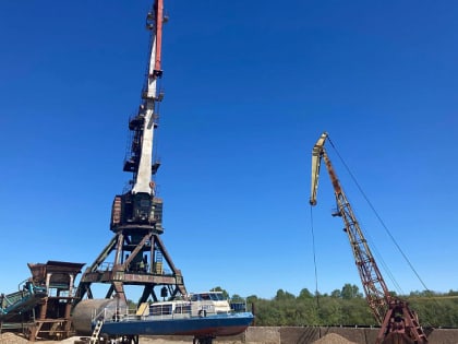 Сенаторам показали работу по возрождению судоходства на Вятке