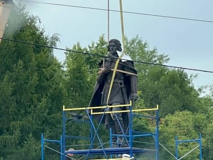 В Кирове готовят открытие памятника Александру Невскому