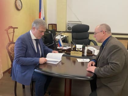 Рабочая встреча с Главным федеральным инспектором по Кировской области