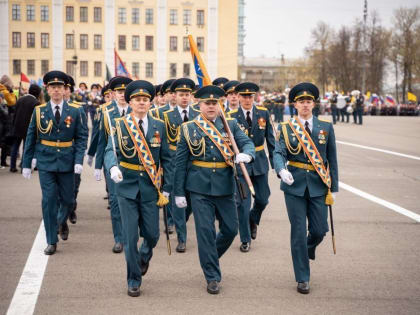 Ветеран тыла Людмила Колбина поделилась впечатлениями от парада