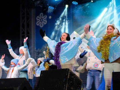 В Кирове прошла церемония передачи статуса Новогодней столицы России