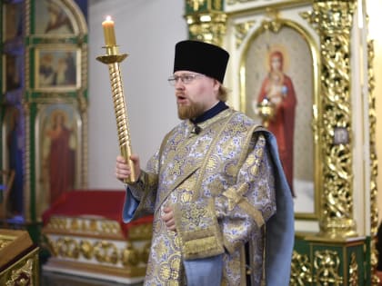 В Троицком соборе Яранска совершили всенощное бдение накануне воскресного дня