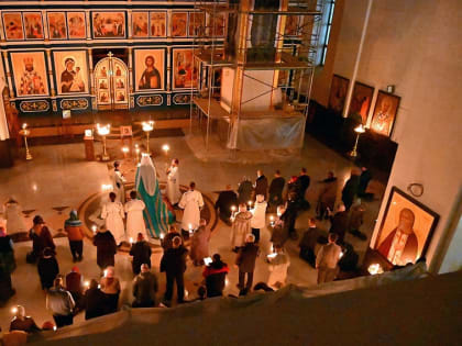 В Прощёное воскресенье митрополит Марк проведёт службу в храме Георгия Победоносца