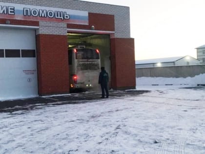 Автобус с кировскими туристами из-за морозов застрял в Нижегородской области