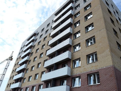 В Кировской области ввод жилья за месяц прирос на 12%