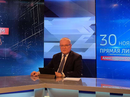 Александр Соколов поручил дать ответы на все обращения прямой линии за две недели