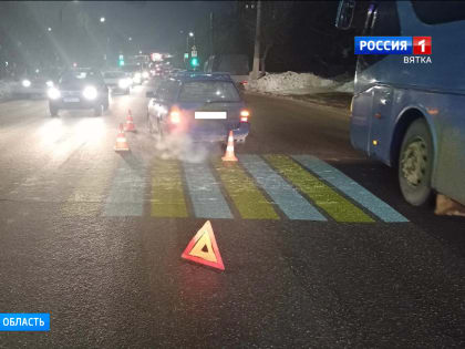 За прошедшие сутки в Кирове произошло два ДТП с пострадавшими