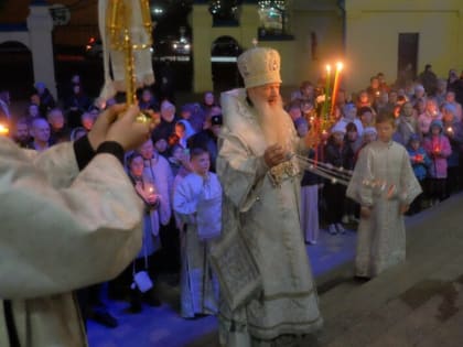 Александр Соколов принял участие вместе с кировчанами в пасхальном богослужении