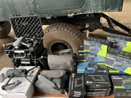 Зенитчики Вятки получили тепловизоры и другую технику