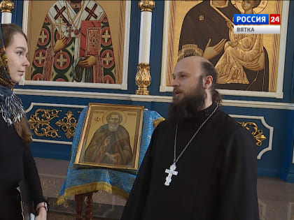 В храм Рождества Пресвятой Богородицы доставили уникальные святыни