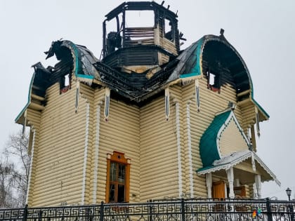 Вятская епархия решила строить каменную церковь на месте сгоревшей деревянной