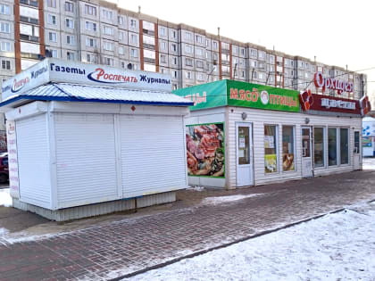 В Кирове пустуют 135 мест под ларьки и киоски