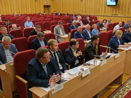 Глава региона еще раз публично поблагодарил депутатов за льготы для бизнеса на УСН