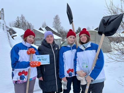 Студенты Вятского ГАТУ приняли участие во Всероссийской акции «Снежный десант — 2025»