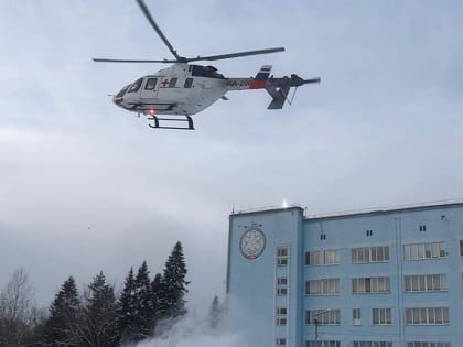 В Вятских Полянах для спасения пациента из Кирова доставили ангиохирурга санавиацией