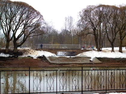 Все «оттаявшие» дефекты в парке имени Кирова исправят по гарантии