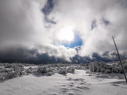 Теплый ветер и легкий мороз