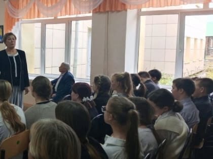 В Гординской школе состоялась профориентационная встреча с будущими выпускниками