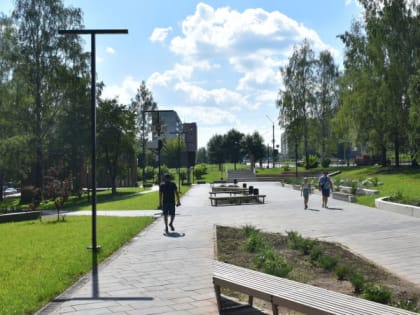 Проект благоустройства территории Кирово-Чепецка поучаствует в федеральном конкурсе