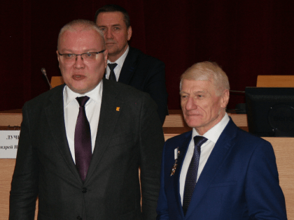 Председателю КСП Кировской области вручен Почетный знак Кировской области