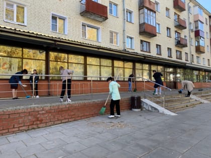 Сотрудники центров «Мои Документы» приняли участие в общегородском субботнике