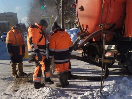 Сегодня без воды остались семь домов в центре Кирова