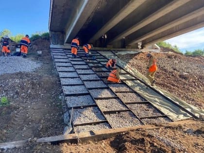 В Кировской области ремонтируют мосты