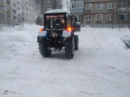 Специалисты ГЖИ проверили содержание кировских, котельничских, чепецких и слободских дворов в новогодние праздники