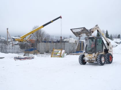 В Верхошижемье началось строительство многоквартирного дома для расселения аварийного жилья