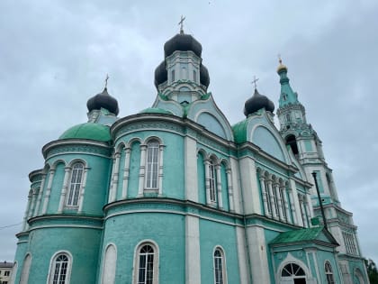 В день Пятидесятницы в Троицком соборе города Яранска отметили престольный праздник