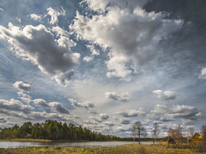 Небольшой дождь вечером