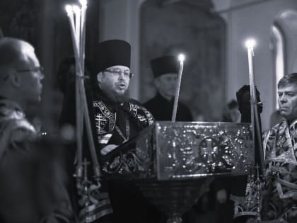 На повечерии в Троицком соборе Яранска состоялось чтение второй части Великого канона св. Андрея Критского