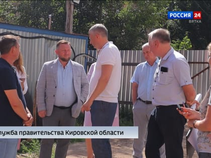 Алексей Жердев проверил ход строительства кировских школ