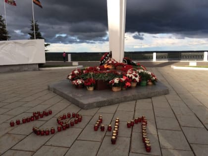 Свечи памяти зажглись в Уржуме