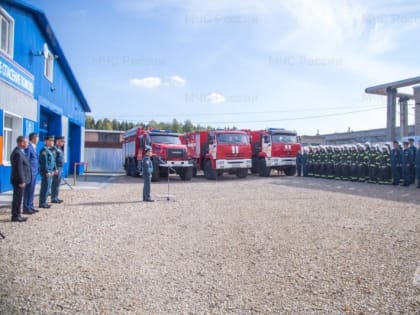 В пригороде Кирова открыли обновлённое пожарное депо