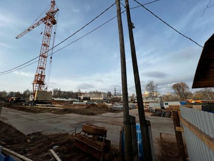 Почти год прошел: как идет строительство школы в сл. Шевели?