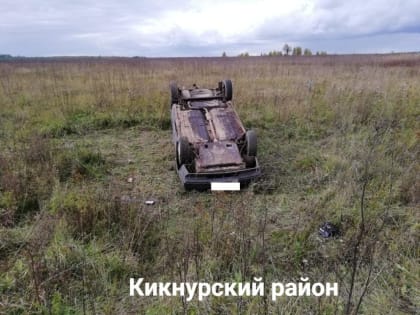 Пьяный водитель отправил ВАЗ в кювет: двое пострадавших