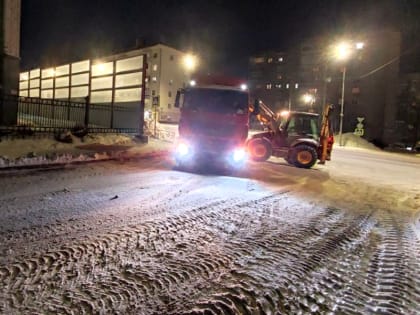 Сегодня ночью снег вывезут с Карла Маркса и Воровского