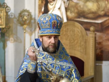 В Яранске совершили всенощное бдение накануне праздника Сретения Господня