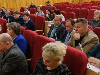 Совет представительных органов собрался на первое в 2023 году заседание