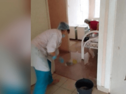 Наводнение в больнице Белой Холуницы