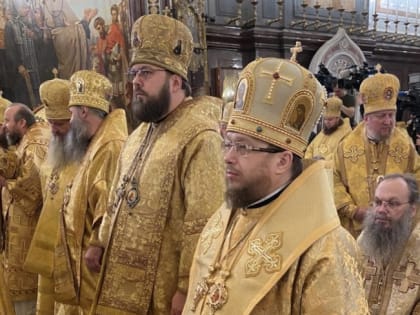 Епископ Паисий поздравил Святейшего Патриарха Кирилла с годовщиной интронизации