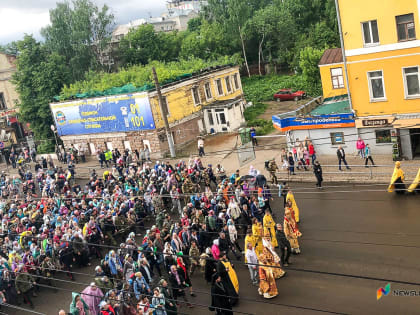 В Кирове пересчитали паломников Великорецкого крестного хода