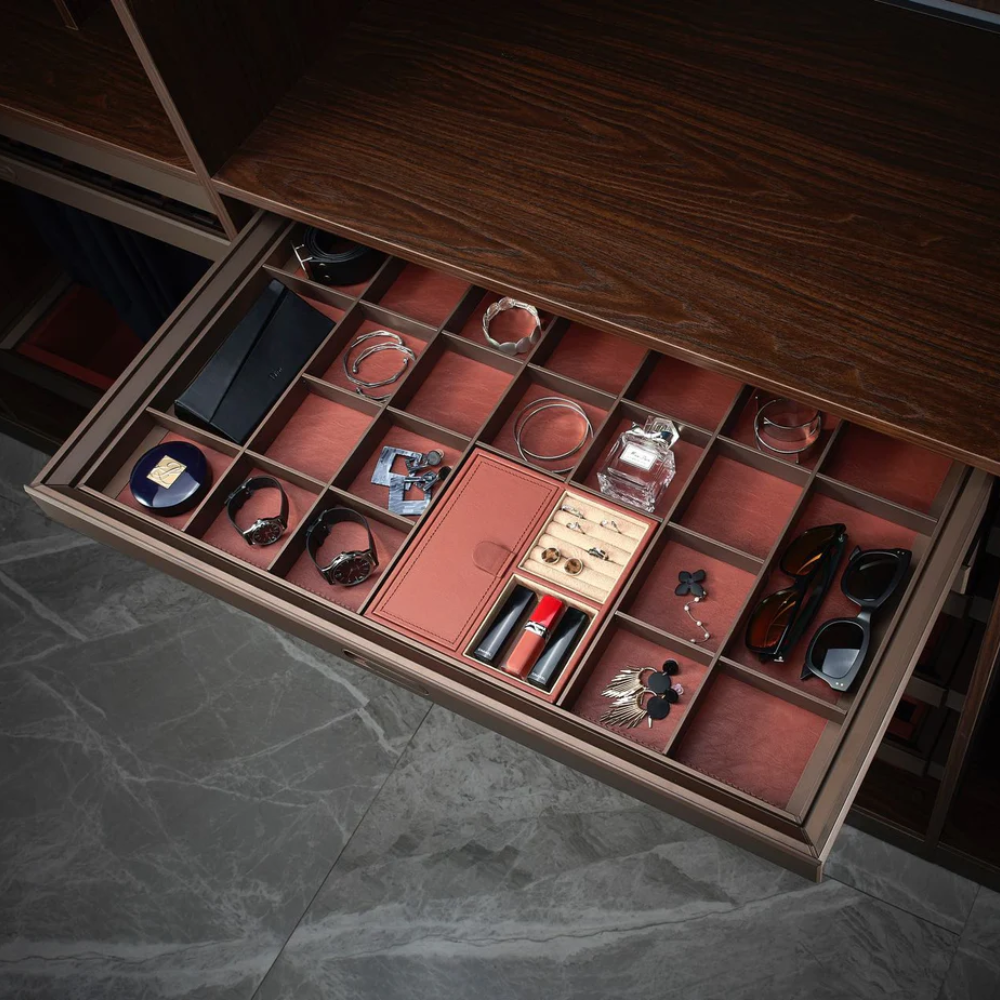Leather Sorting Box