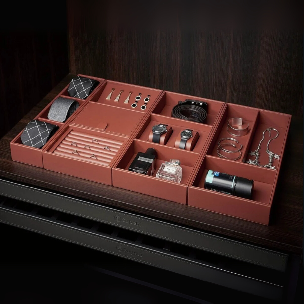 Leather Storage Box