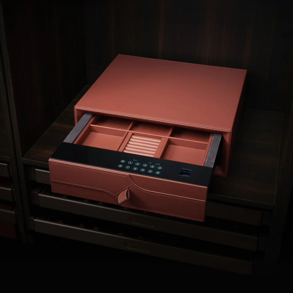 Leather Strong Box