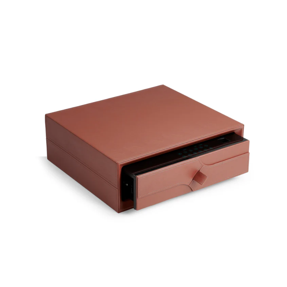 Leather Strong Box detail 3